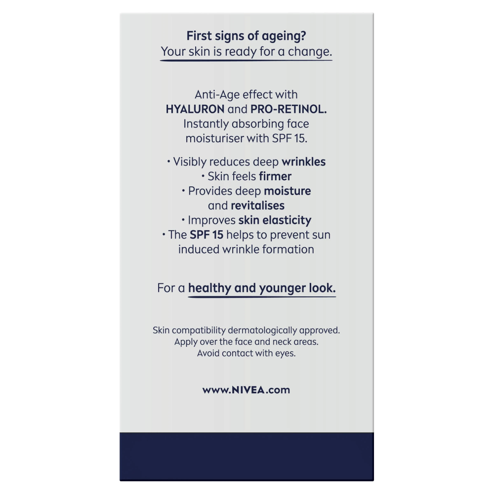 Nivea For Men DNage Anti-Ageing Moisturiser 50ml - Cutprice Online