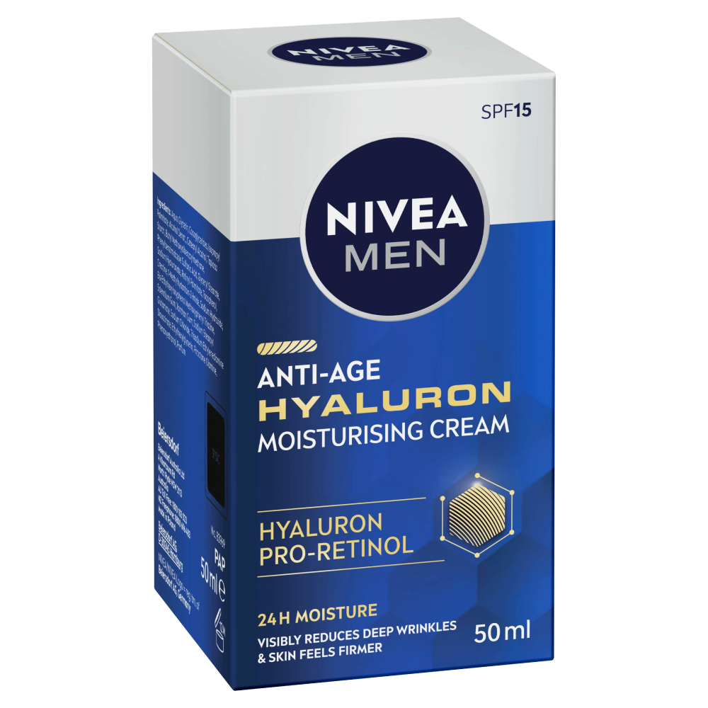 Nivea For Men DNage Anti-Ageing Moisturiser 50ml - Cutprice Online