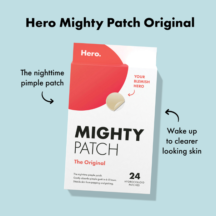 Hero Mighty Patch the Original Pimple Patches 24 Pack