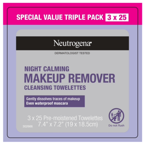 Neutrogena Neutrogena Night Calming Wipes Triple Pack