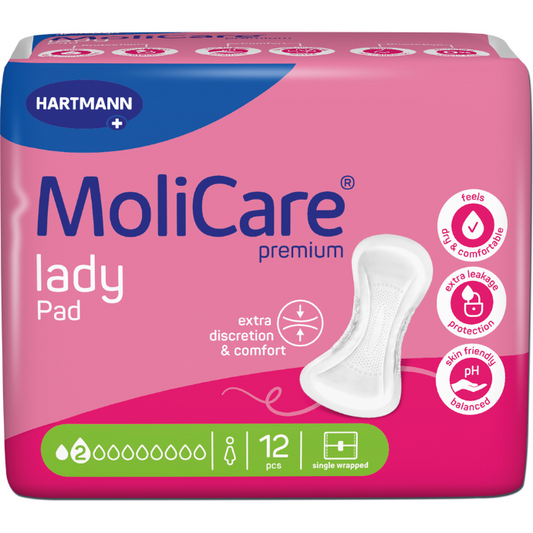 Molicare Premium Lady 2d 12pk