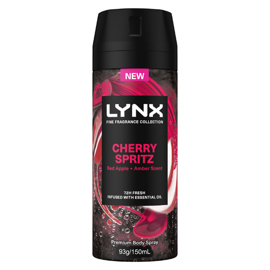 Lynx Deo Aerosl Cherry Spritz 150ml