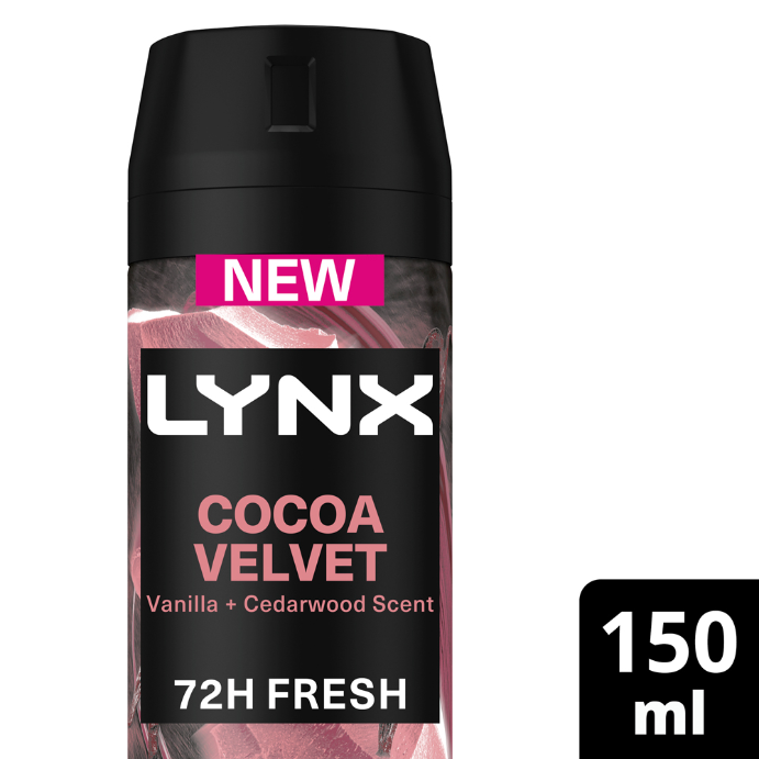 Lynx Deo Aerosl Cocoa Velvet 150ml