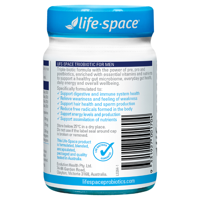 Life Space Triobiotic for Men 30cap