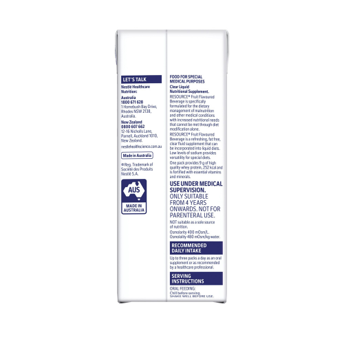 Resource Fruit Beverage Wildberry 237mL