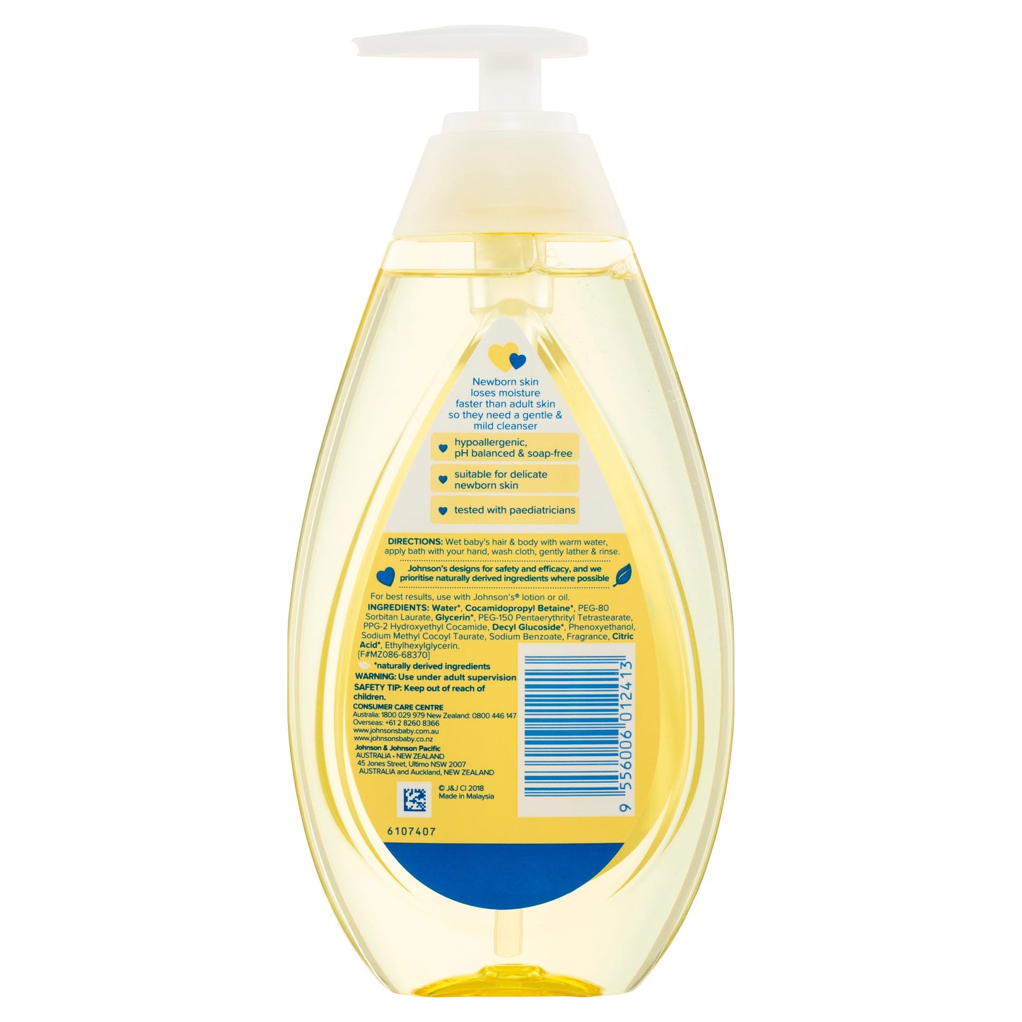 Johnson's Baby Top to Toe Bath 500ml - Cutprice Online