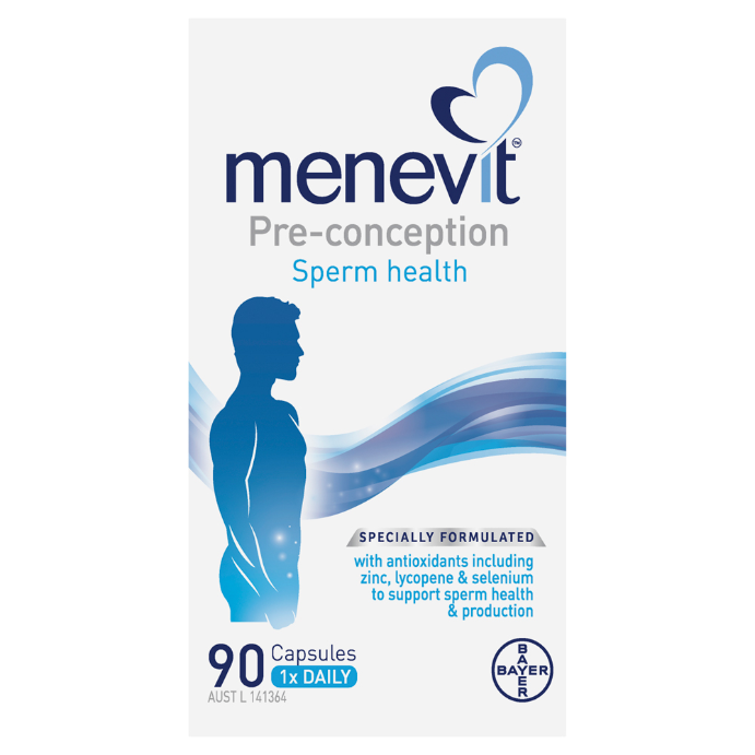 Menevit Pre-conception Sperm Health 90 Capsules