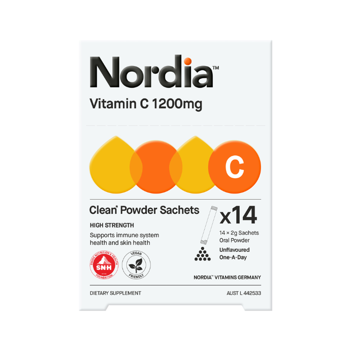 Nordia Vit C 1200mg Sachets 14pk