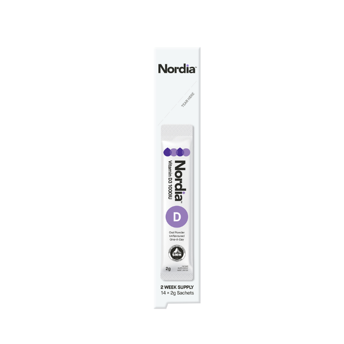 Nordia Vit D3 1000iu Sachets 14pk