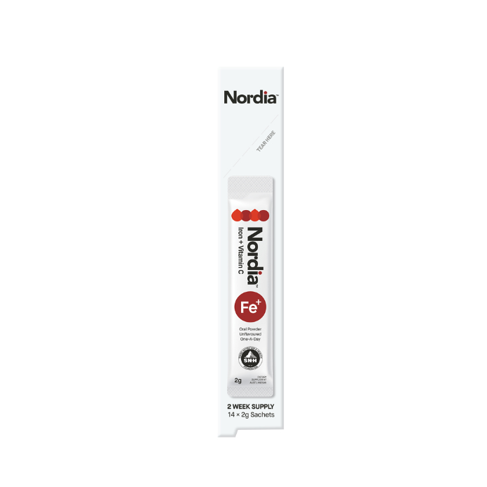 Nordia Iron+vit C Sachets 14pk