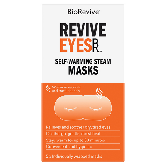 Biorevive Revive Eyes Self-warming Steam Mask 5 Pack
