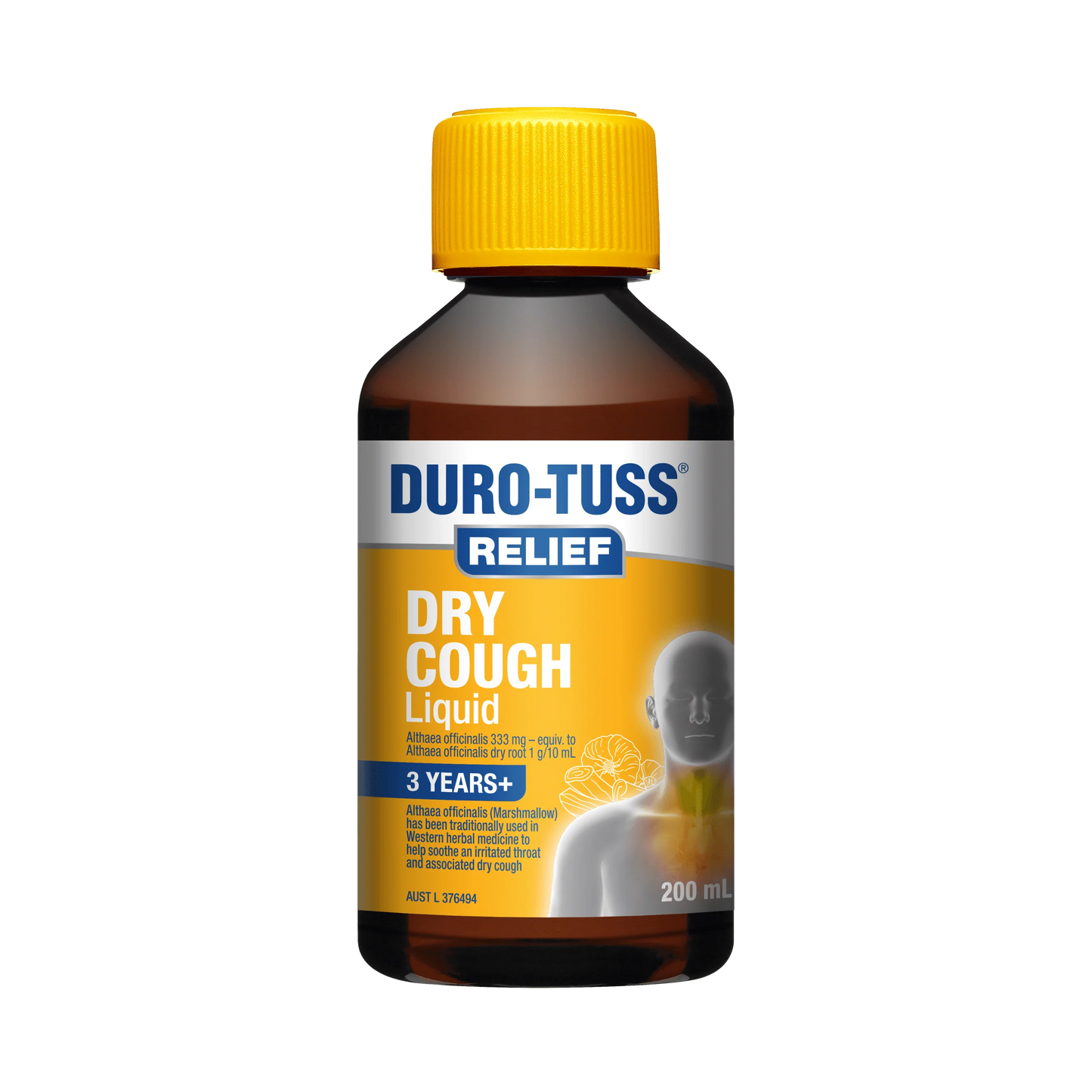 DURO-TUSS RELIEF  DRY COUGH LIQUID 200ML - Cutprice Online