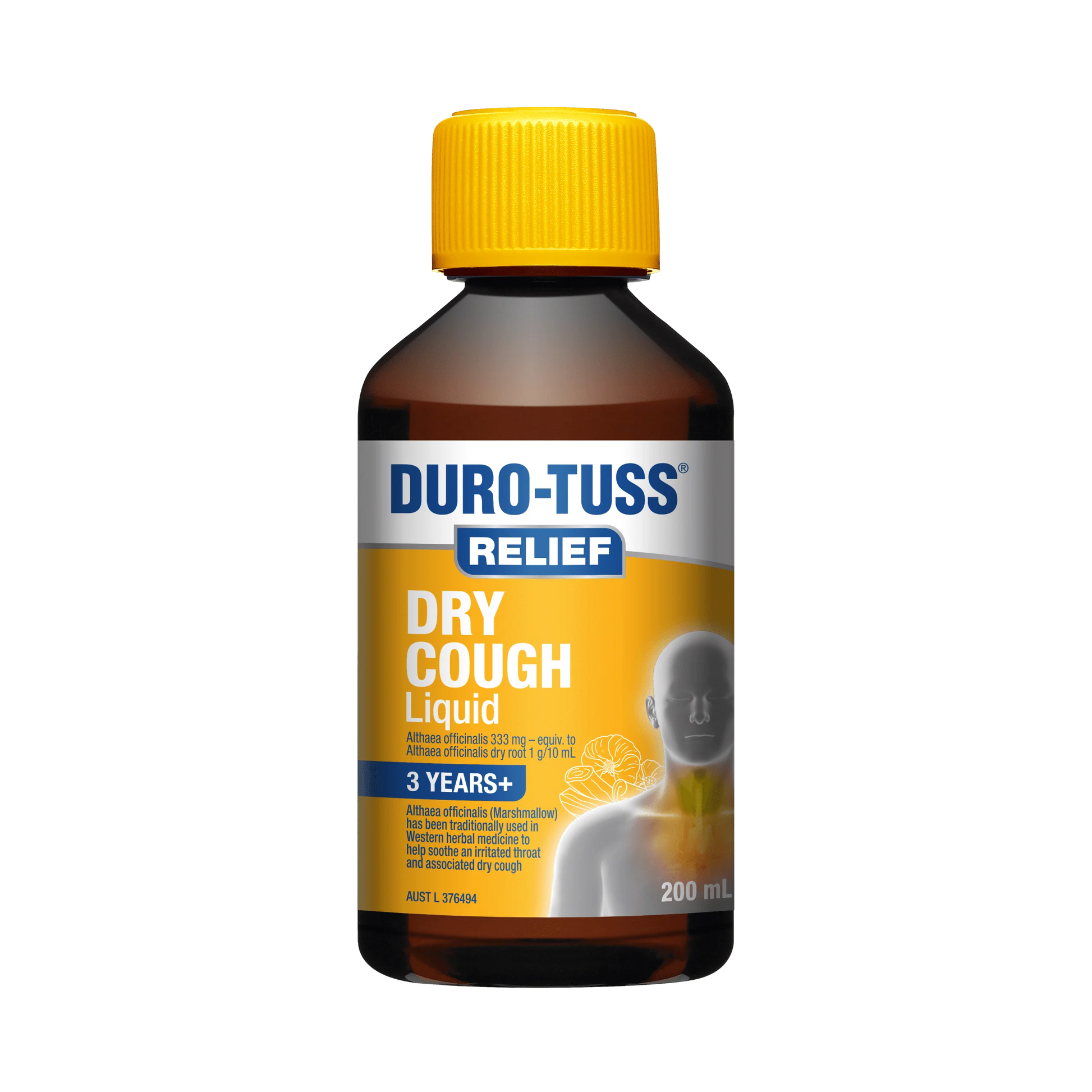 DURO-TUSS RELIEF  DRY COUGH LIQUID 200ML - Cutprice Online