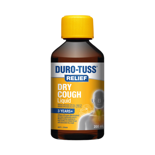 DURO-TUSS RELIEF  DRY COUGH LIQUID 200ML - Cutprice Online