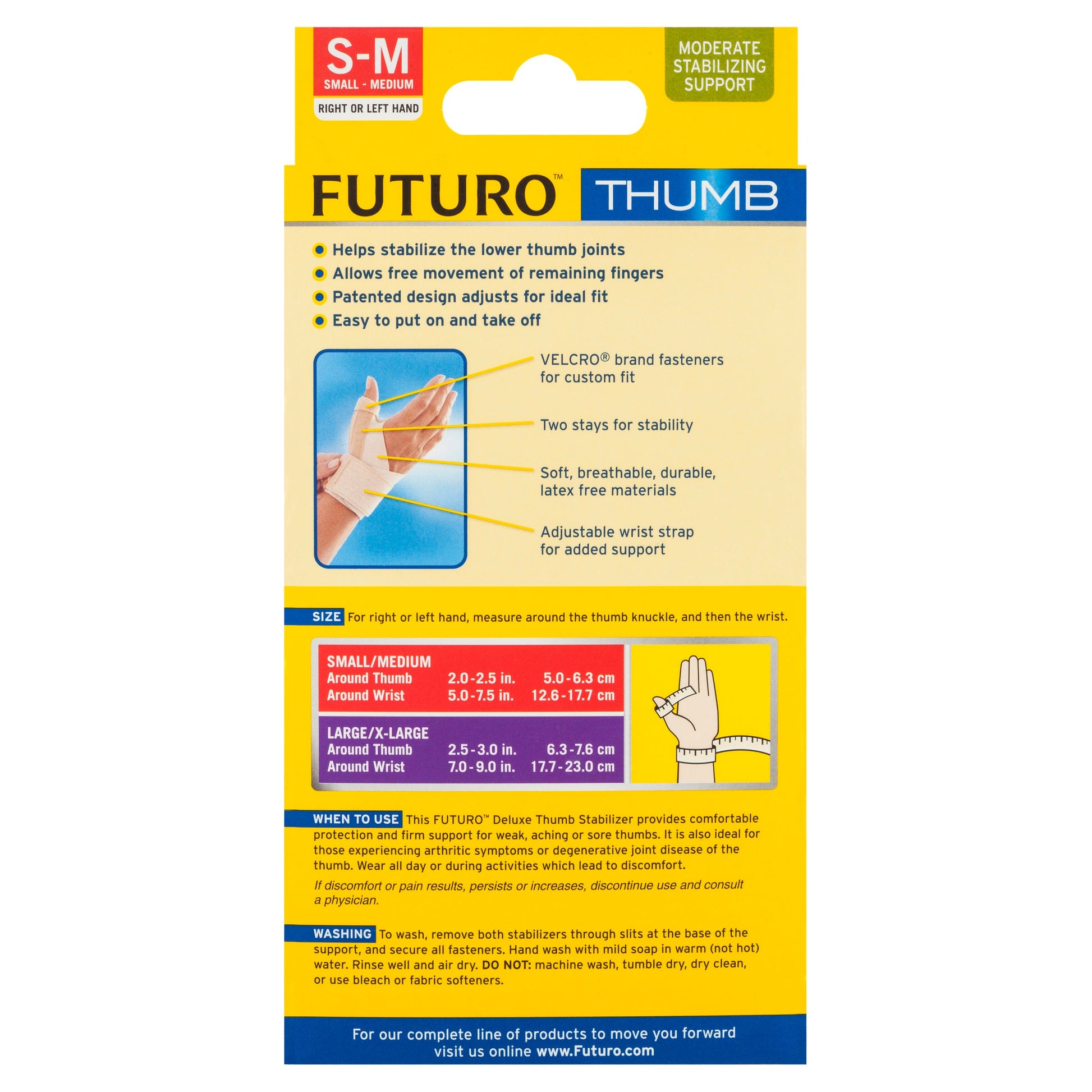Futuro Deluxe Thumb Stabiliser Beige - Cutprice Online