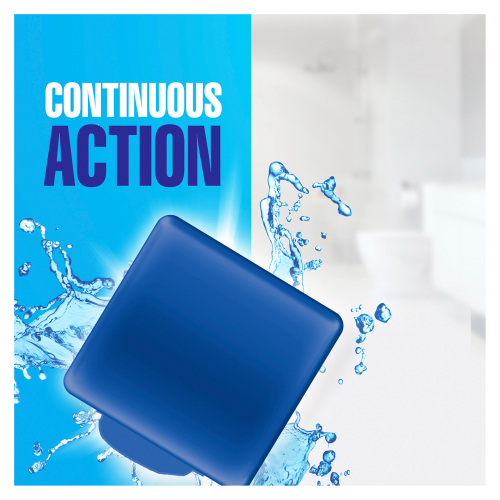 Harpic Foaming Blue Block Toilet Cleaner 2 Pack