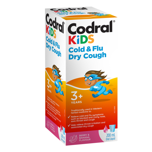 Codral Kids Cold & Flu Dry Cough 200mL