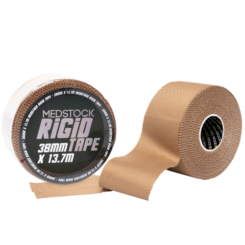 Medstock Rigid Strapping Tape Tan 38mmx 13.7m
