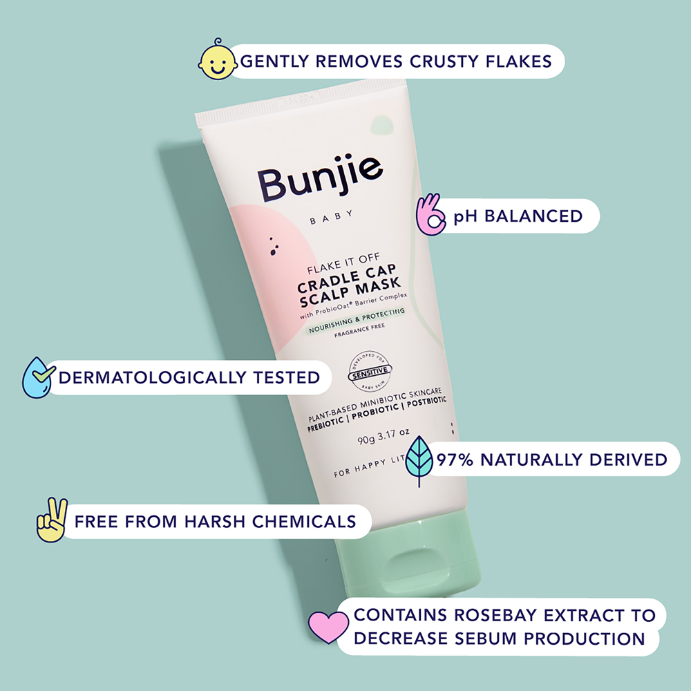 Bunjie Cradle Cap Scalp Mask 90g