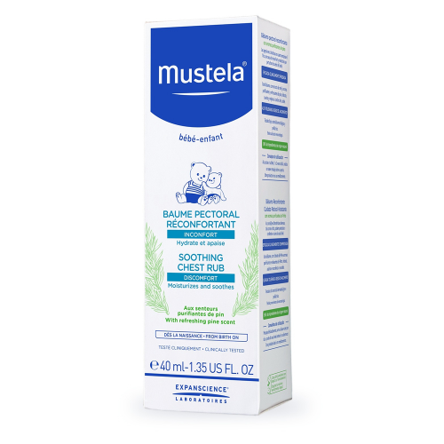 Mustela Soothing Chest Rub 40mL
