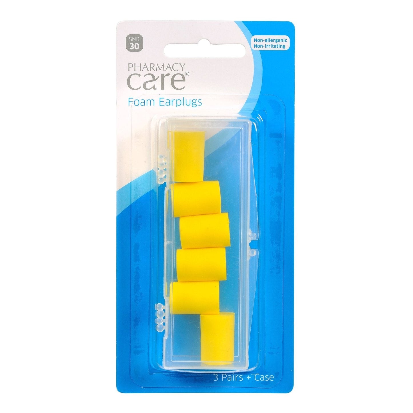 Pharmacy Care Ear Plugs Foam 3 Pairs Plus Case - Cutprice Online
