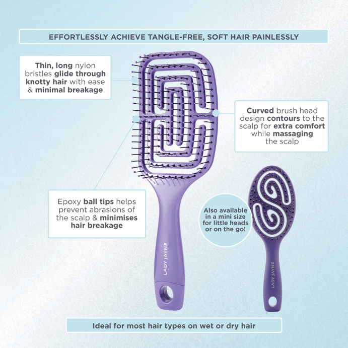 Lady Jayne Flexi Glide Brush Purse