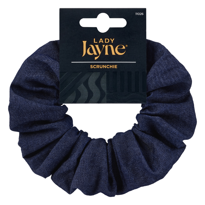 Lady Jayne Satin Scrunhie 1 Pack Assorted
