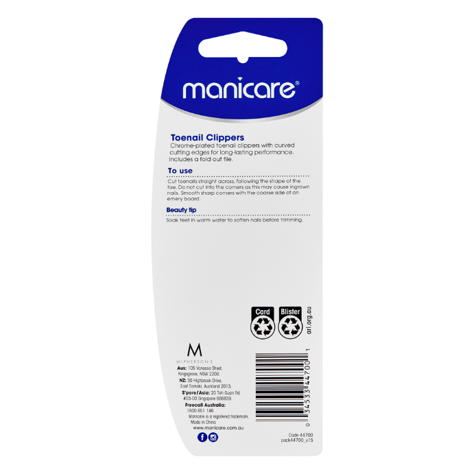 Manicare Clipper Toenail Wfile