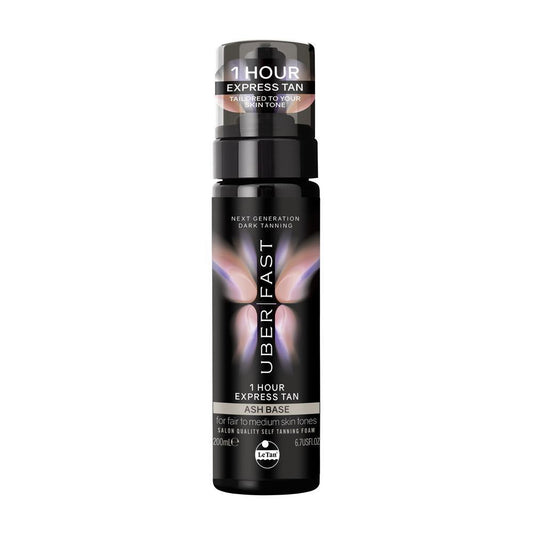 Le Tan Uber Fast Express Tanning Foam Ash Base 200ml - Cutprice Online