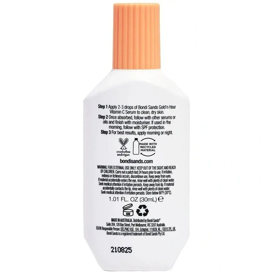 Bondi Sands Everyday Skincare Gold'n Hour Vitamin C Serum 30ml - Cutprice Online