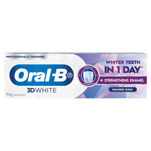 Oral B Toothpaste 3D White Intensive Whitening Diamond Clean 94g