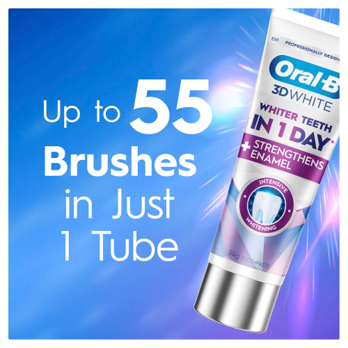 Oral B Toothpaste 3D White Intensive Whitening Diamond Clean 94g