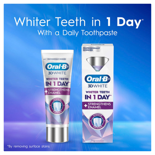 Oral B Toothpaste 3D White Intensive Whitening Diamond Clean 94g