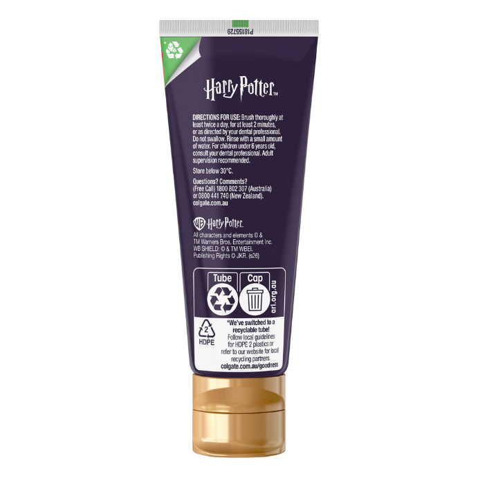 Colgate Harry Potter Bubbling Cauldron Bubble Fruit Toothpaste 100g