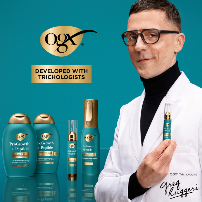 OGX ProGrowth + Peptide Scalp Serum 10ml