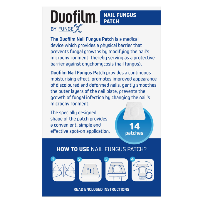 Duofilm by Fungex Nail Fungus Patch 14pk