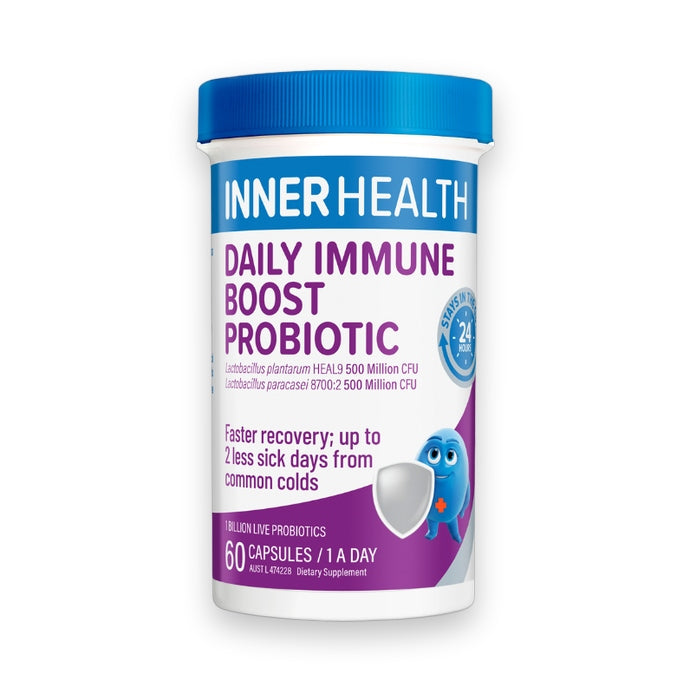 INNER HEALTH Daily Immune Boost Probiotic 60 Capsules