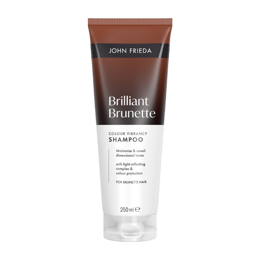 John Frieda Brilliant Brunette Shampoo 250mL