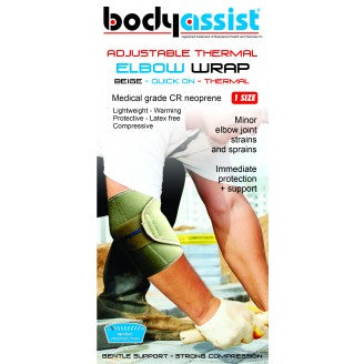 Body Assist Thermal One Size Elbow Wrap - Cutprice Online