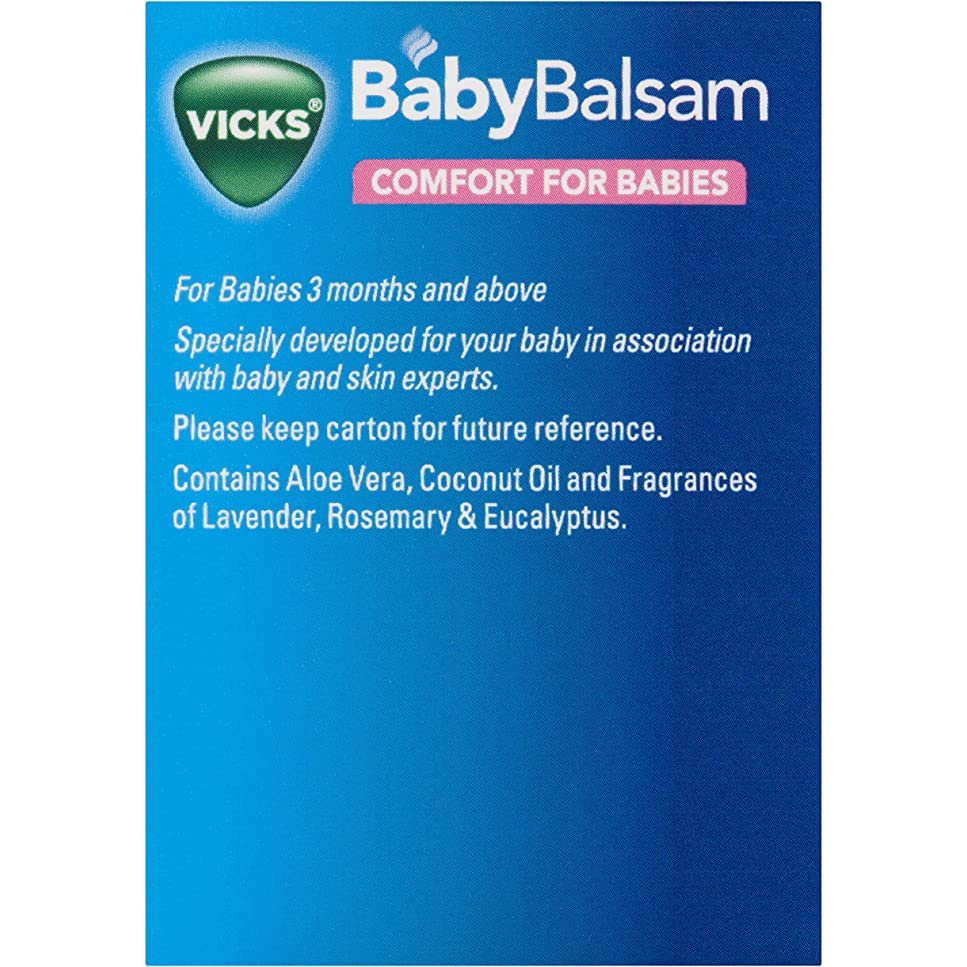 Vicks Vaporub Baby Balsam 100g - Cutprice Online