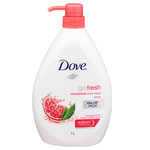 DOVE BODY WASH REJUVENATE POMGRNTE&LEMON VERBENA 1 LTR - Cutprice Online
