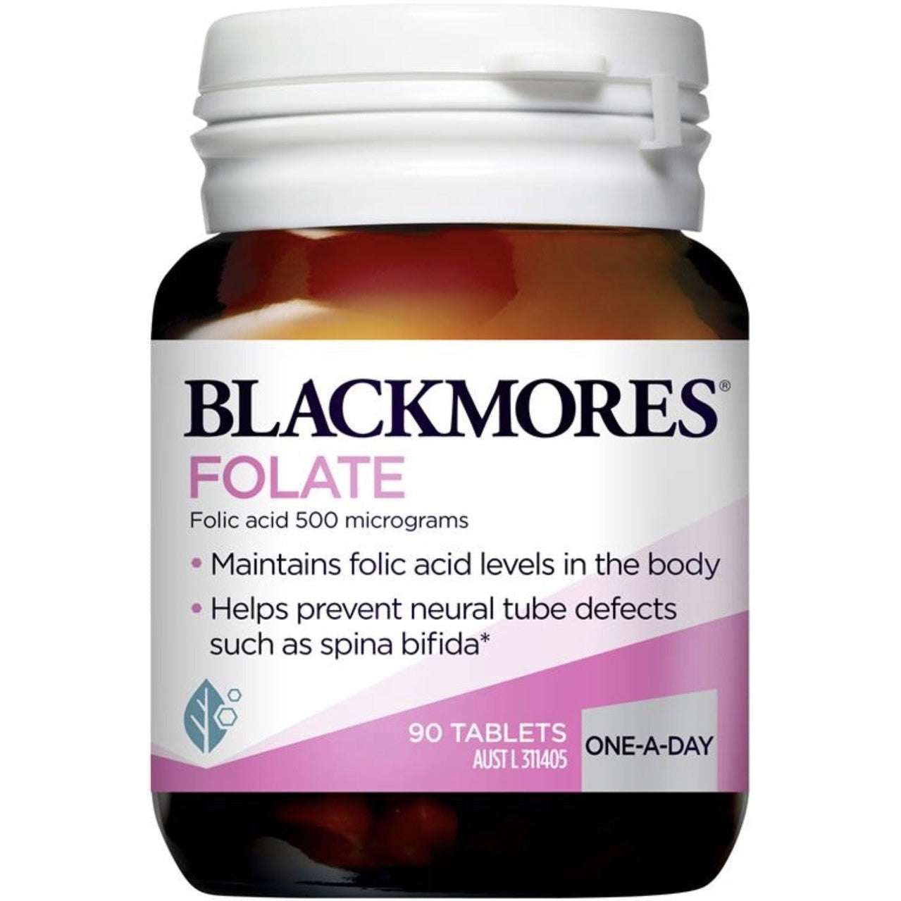 Blackmores Folate 500mcg 90 Tablets - Cutprice Online