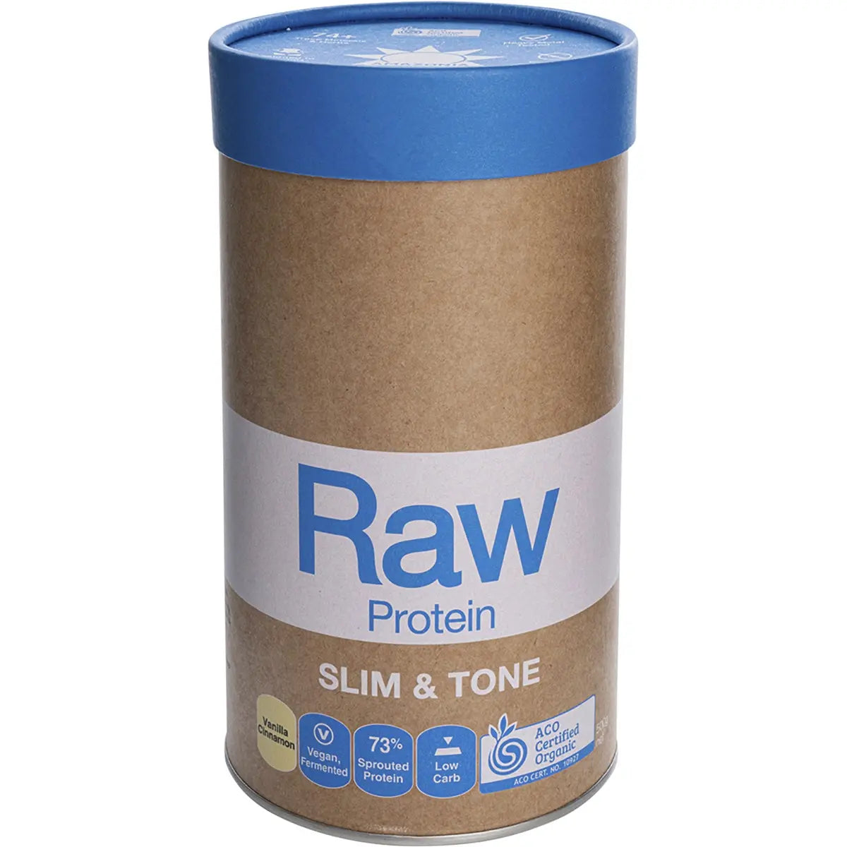 Amazonia Raw Protein Slim & Tone Vanilla Cinnamon 500g AMAZONIA