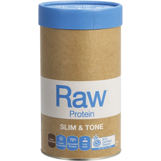 Amazonia Raw Protein Slim & Tone Triple Chocolate 500g AMAZONIA