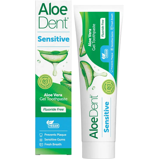 Aloe Dent Toothpaste - Fluoride Free Sensitive 100ml ALOE DENT