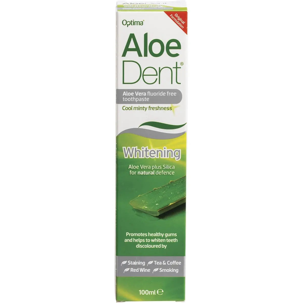 Aloe Dent Toothpaste - Fluoride Free Whitening 100ml ALOE DENT