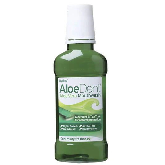 Aloe Dent Mouthwash - Alcohol Free Aloe Vera & Tea Tree 250ml ALOE DENT