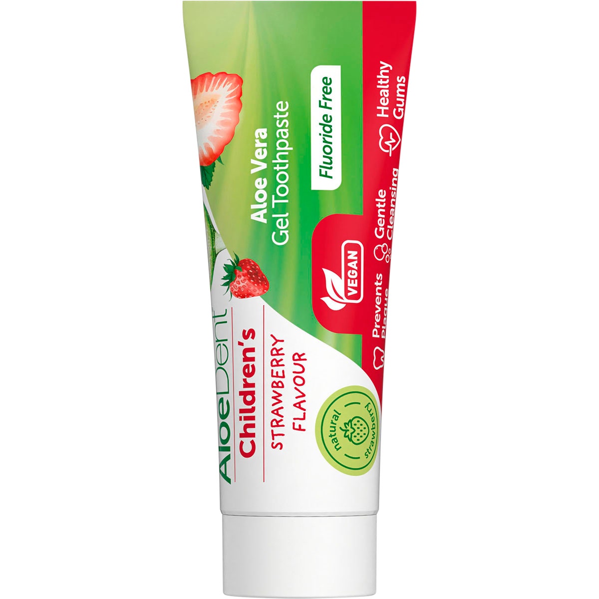 Aloedent Children's Strawberry Toothpaste 50ml - Cutprice Online