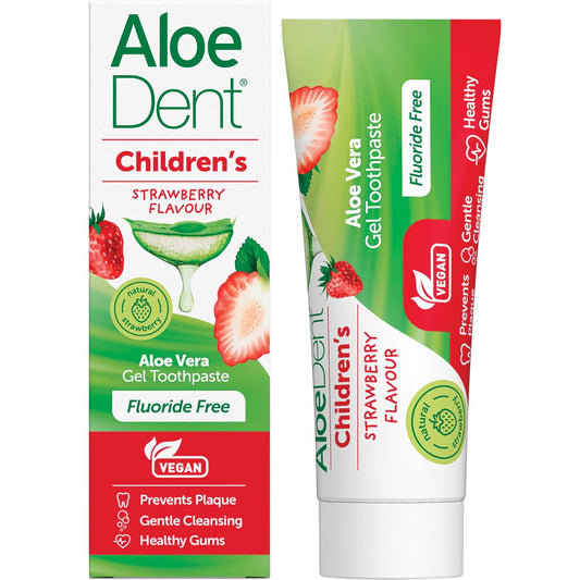 Aloedent Children's Strawberry Toothpaste 50ml - Cutprice Online