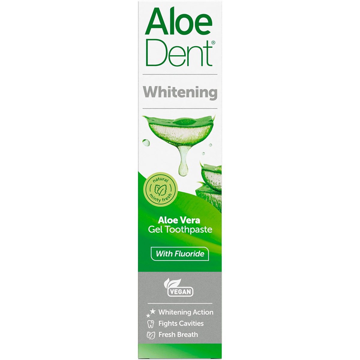 Aloe Dent Toothpaste Whitening with Fluoride 100ml - Cutprice Online